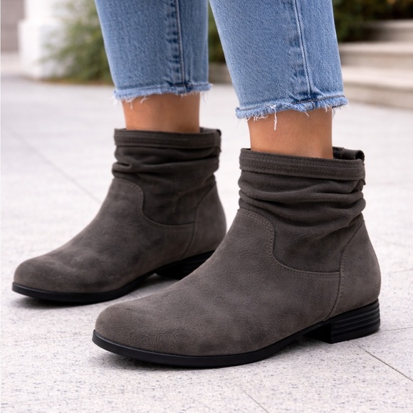 Koolaburra Shoes - KOOLABURRA BY UGG LORELEI WOMEN ANKLE BOOTS GREY US 9M/UK 7 /EU 40